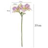 Home Decor Centerpiece Artificial Clivia Bouquet Home Decoration Bendable Wire Inside Flexible Floral Stems For DIY Projects
