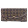 LOUIS VUITTON Portefeiulle Kaisa Purse N61221 Slys Brown Damier canvas Women Used
