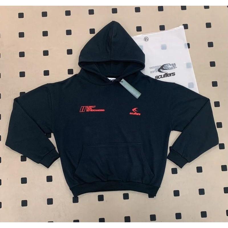 Mens Womens Hooded Sweatshirt With Print Loose Fit Cotton Blend Pullover Fall Casual Wear