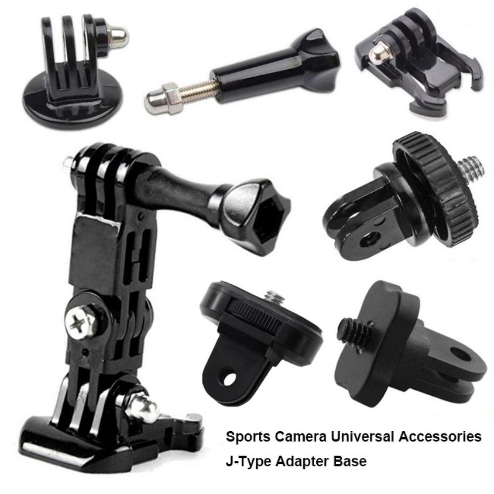 Universal J-Type Adapter 10 Styles Long Screw Integrated Base New Sports Camera Accessories