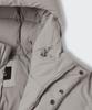 Musinsa Standard Minimal Hooded Down Short Padded Jacket [Light Gray]