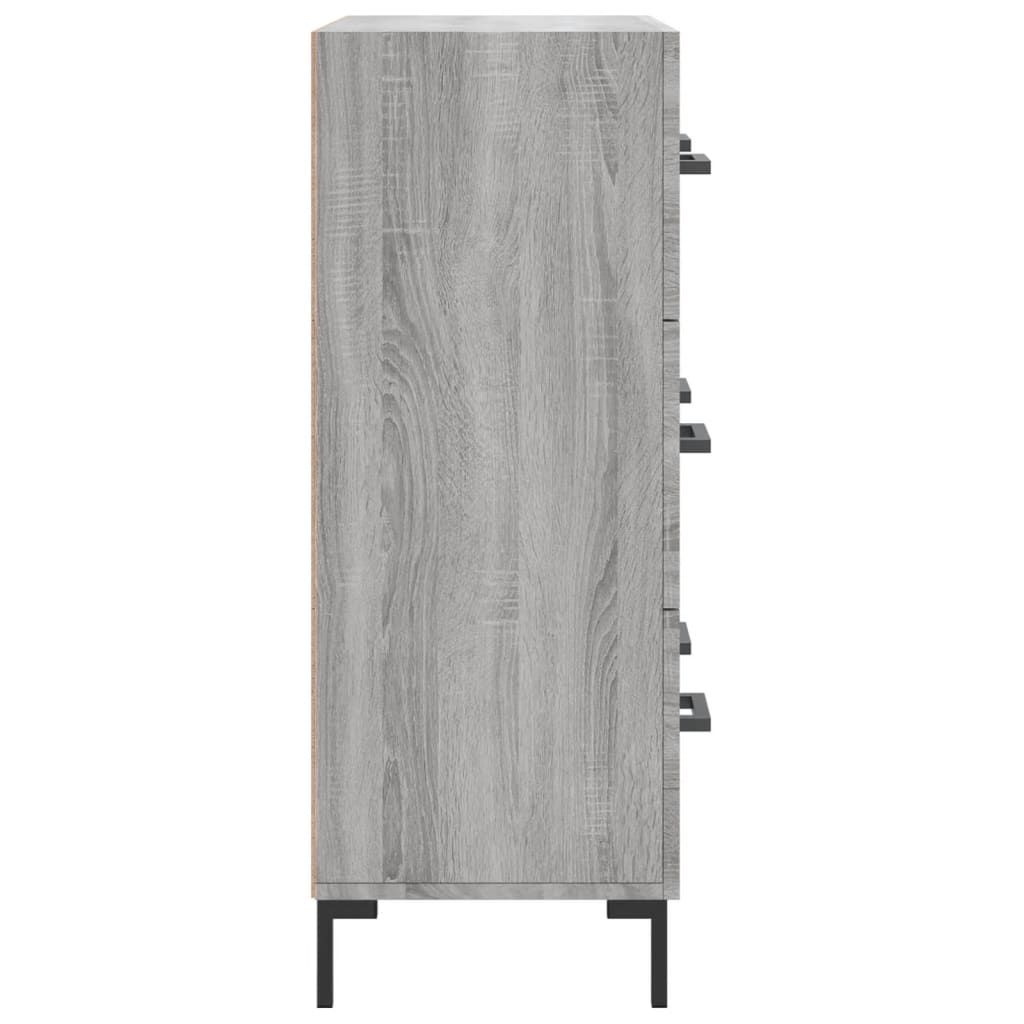 Sideboard Gray Sonoma 69.5 x 34 x 90 cm Particleboard