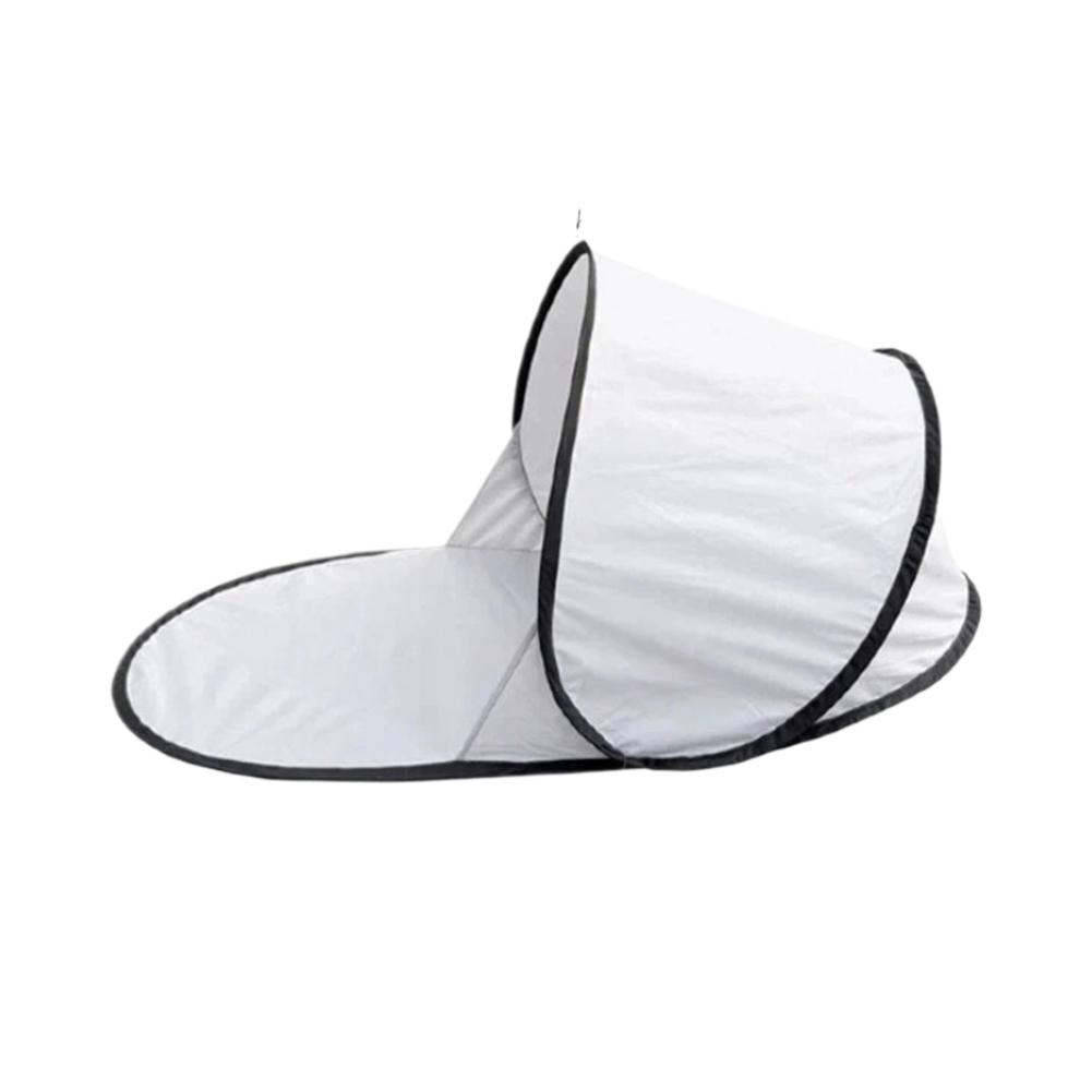 Pop Up Beach Tent UV Protection UPF50+ Silver Coating Instant Portable Sun Shade Tent for 1 Person Camping Picnic Outdoor Use