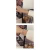 Women Minimalist Geometric Knotted Double Layer Chain Bangle Bracelet