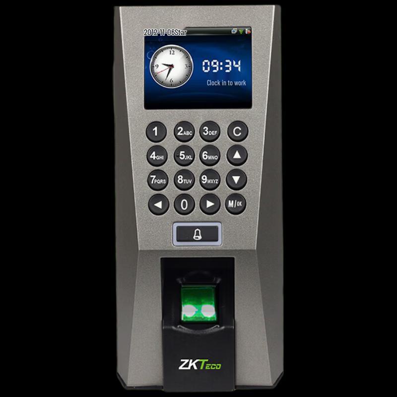 

ZKTECO F18 Fingerprint Access Control & Time Attendance System
