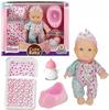Baby Doll In Clothes 20Cm With Accessories Blanket Potty Bottle