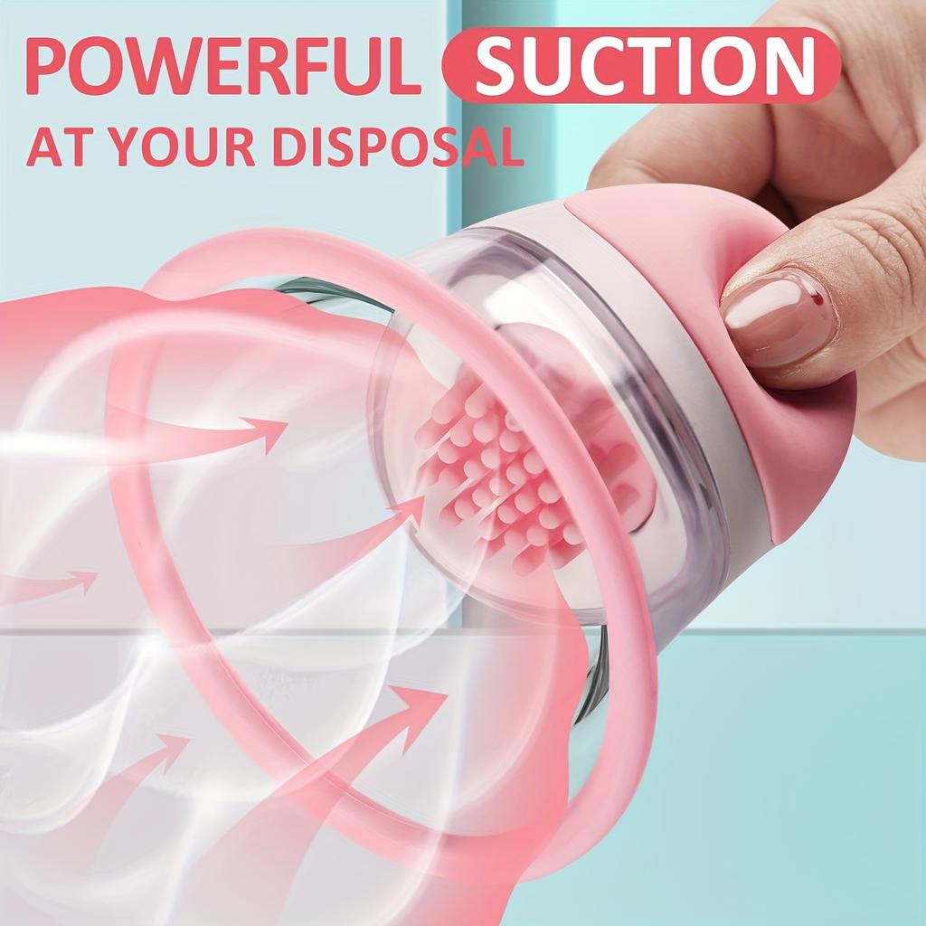 Nipple Sucker Toy Clamps Strong Sucking Stimulator Massager Clitoral Nipple Vibrators Adult Sex Toys for Women Couples Pleasure