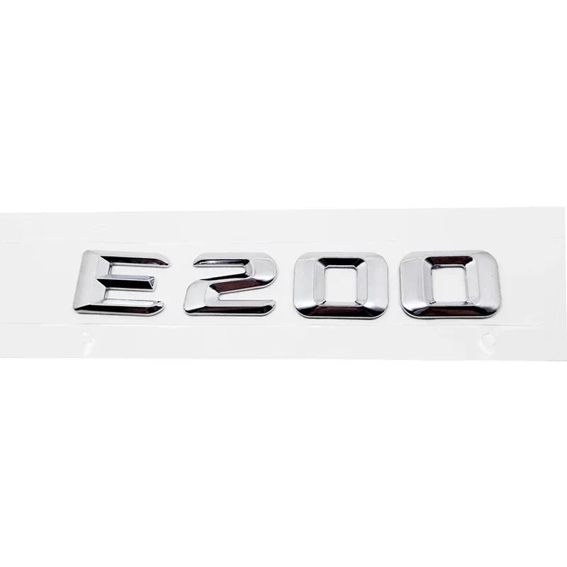 SXFA2 Car Rear Trunk Emblem Letter Badge for Mercedes Benz E53 E55 E63 E200 E220 E230 E240 E250 E260 E Class