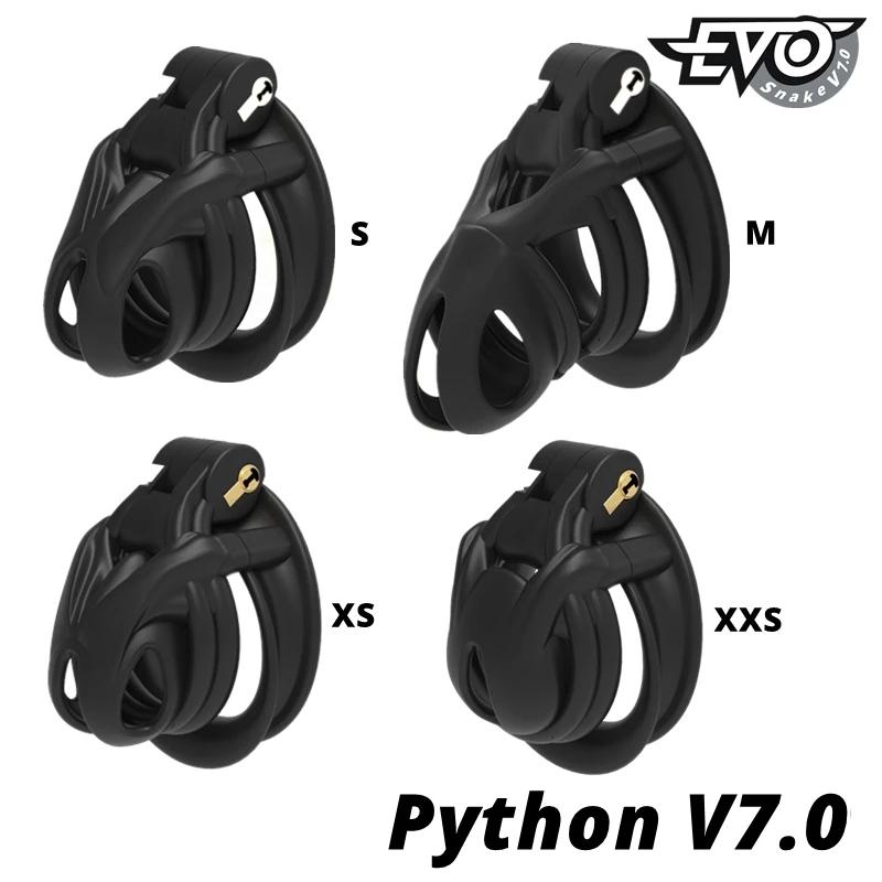 New 3D Printing Chastity Cage Curve Rings Fidelity Cage Extreme Micro Cock Cage Hentai Invisible Sex Toy for Male BDSM Sex Game