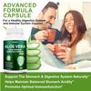 Aloe Vera, Ballaststoffe, Amerikanischer Ginseng, Hautgesundheits-Nahrungsergänzungsmittel, 120 Kapseln