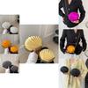 Elegant Shell-shaped Handbag For Women In Vibrant Colors Perfect For Daily Wear
