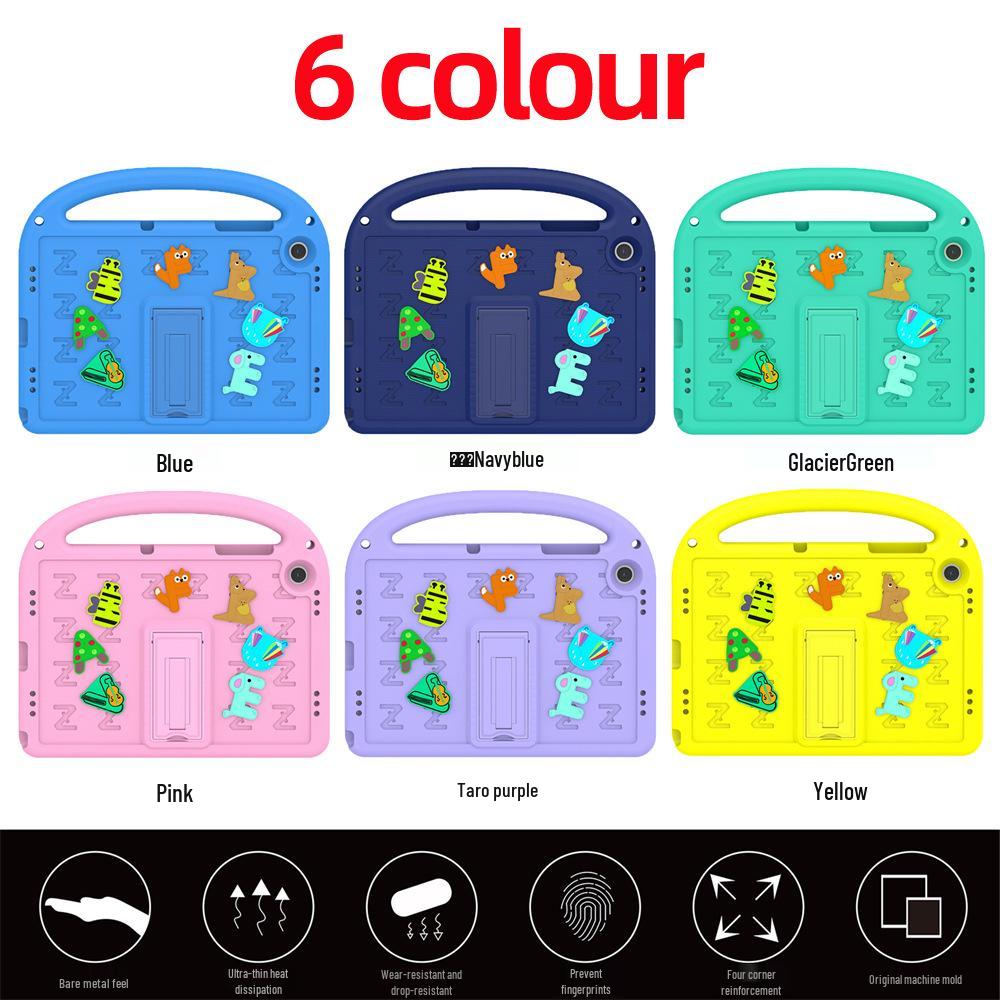 Compatible Protective Case with Stand for Samsung Tablet A11, A9, A7 Lite - Childproof, Anti-Drop Design