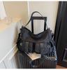 Korean Version Large Capacity Bag Summer New Fashionable Nylon Shoulder Crossbody Bag Casual Commuting Tote Bag
