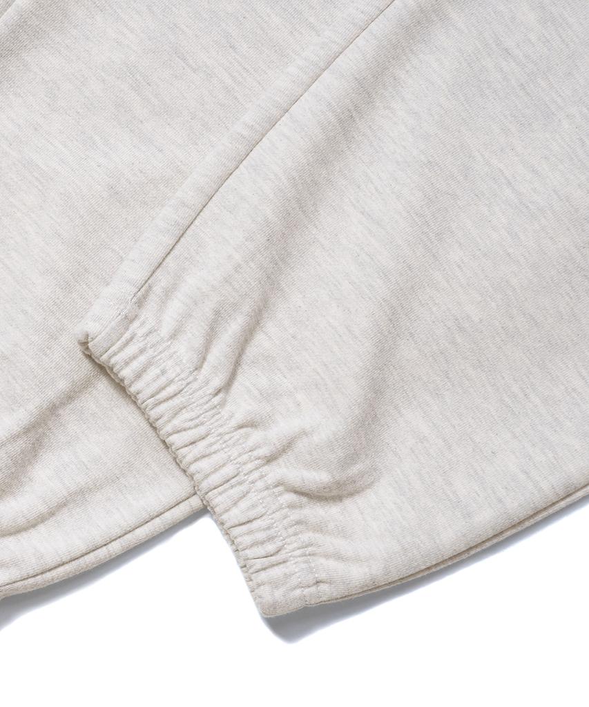 GAKKAI UNIONS One-Pleat Wide Sweatshirt Jogger Pants Oatmeal
