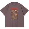 230 Gsm 100% Cotton Heavy Metal T-Shirt  Rock Band Popular Music Print Unisex Heavy Cotton T Shirt