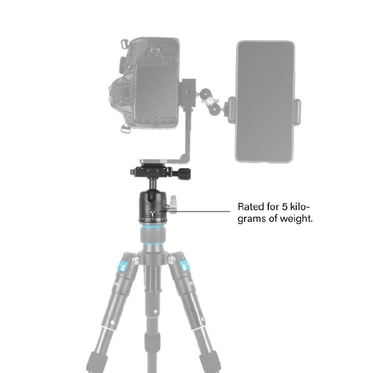 Precisions Engineered Panoramic Ball Head Tripods With Adjustment System For VibrationFree Images Capture