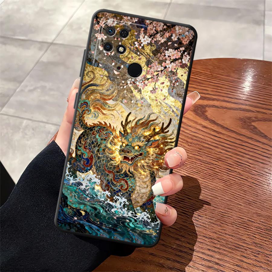 Cool Dragon Funda Phone Cover Case for Xiaomi Redmi A5 A3 K40 K80 Pro 12C A1 A2 Plus 13C 14C A4 10 9
