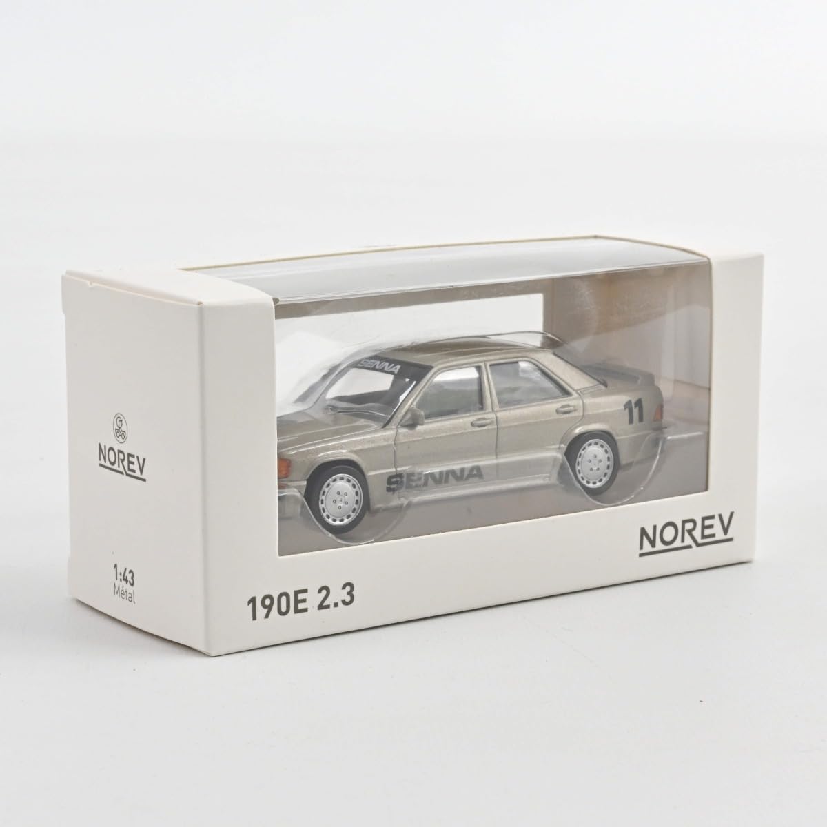 

NOREV B MB 190E 16 84 Металлический Бежевый Сенна Масштабная Модель 351196 2.3 1/43