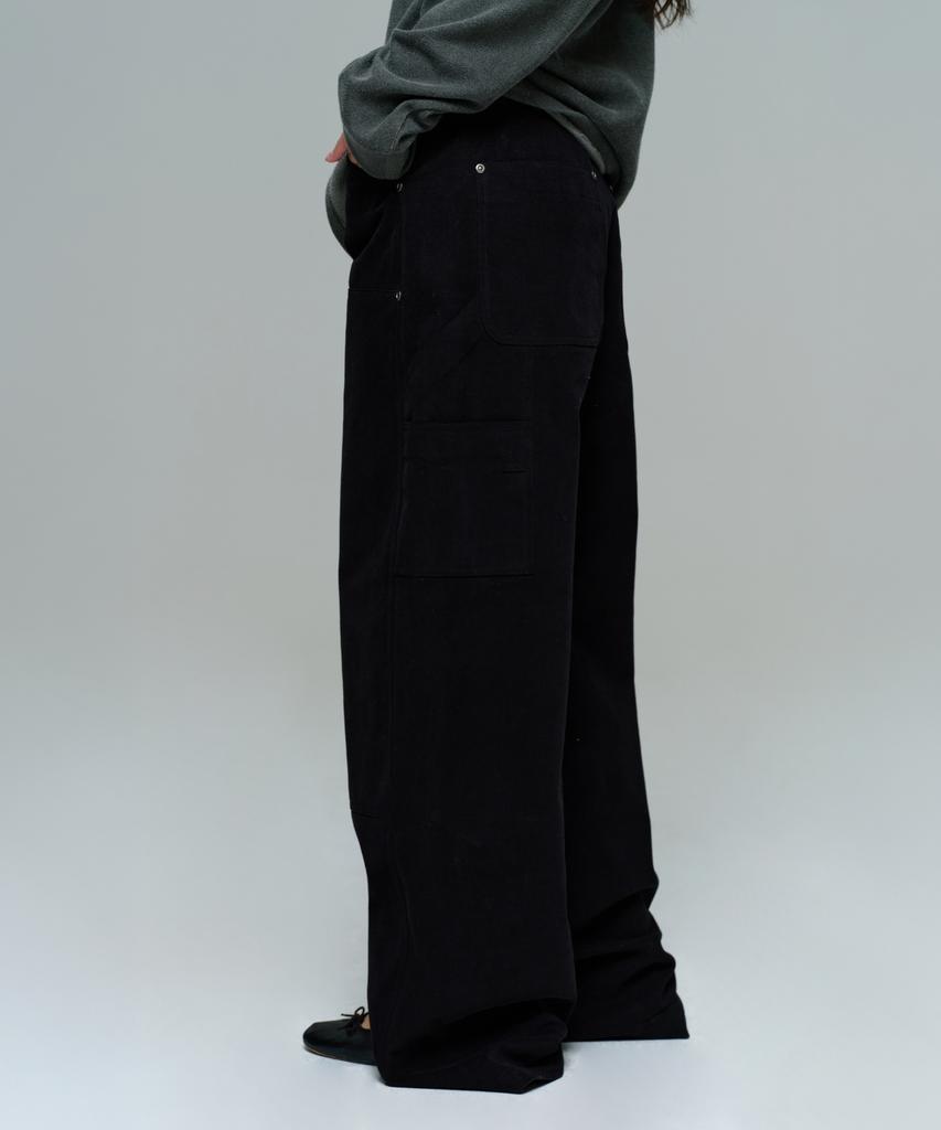 ERA Women Wide Carpenter Pants - Vintage Black