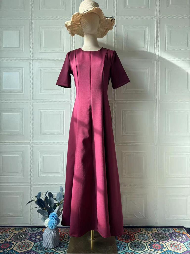 2025 Europäisches & Amerikanisches Elegantes Taillenbetontes Hochwertiges Kleines Schwarzes