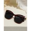 1/2/3 PCS Fashion Cat Eye Plastic Frame Women Sunglasses For Men Daily Life Shades Eyewear Accessories.