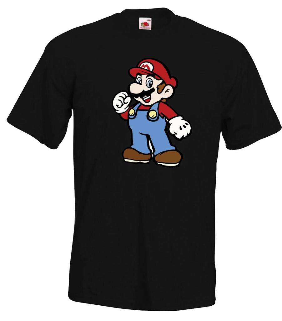 Youth Designz Mario 2 Men's Printed T-Shirt Funny Nerd Gaming Yoshi Luigi