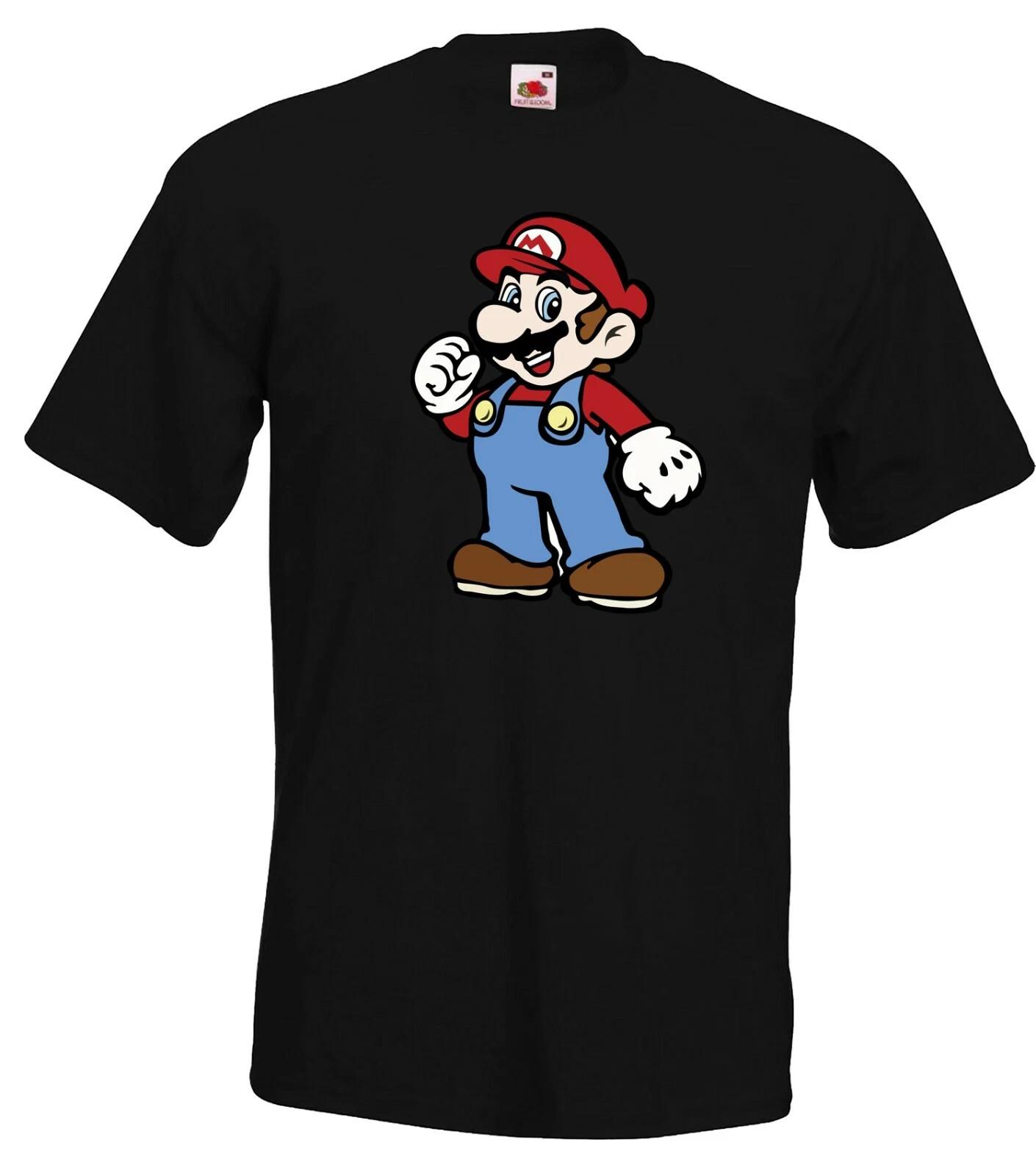 Youth Designz Mario 2 Men s Printed T-Shirt Funny Nerd Gaming Yoshi Luigi L