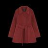 Women's Mid-Length Double-Faced Wool Coat