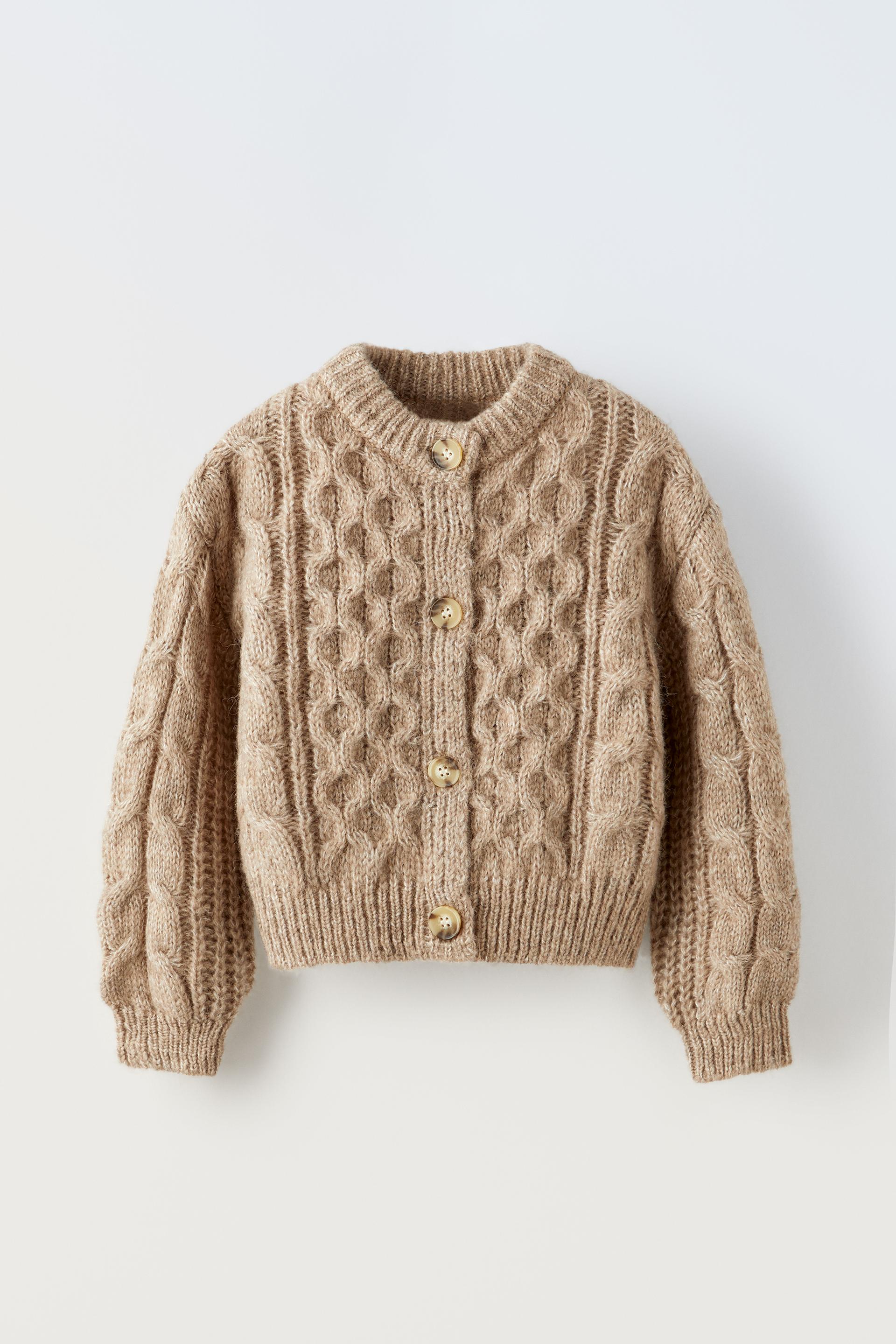 

УКОРОЧЕННЫЙ ТРИКОТАЖНЫЙ КАРДИГАН