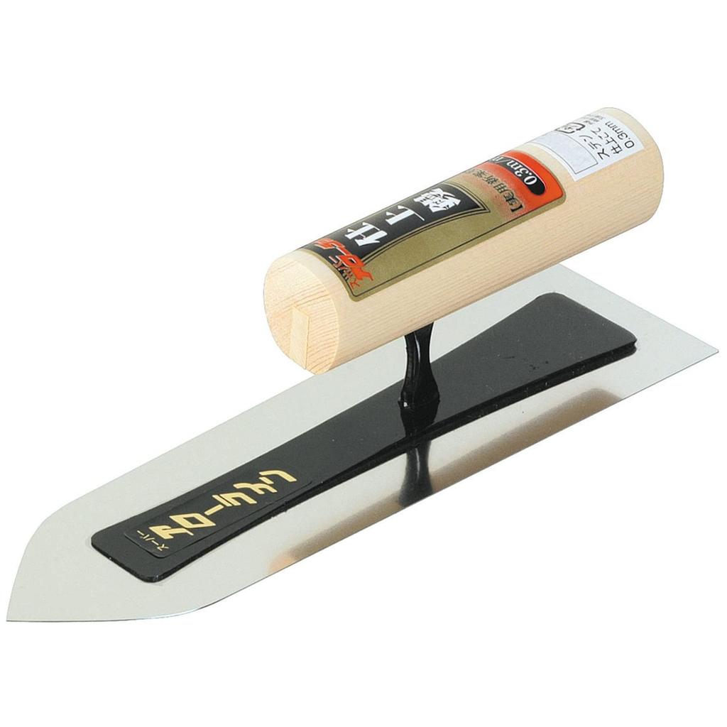 Arrowline Stainless Steel Finishing 240mm Trowel, 0.3mm,