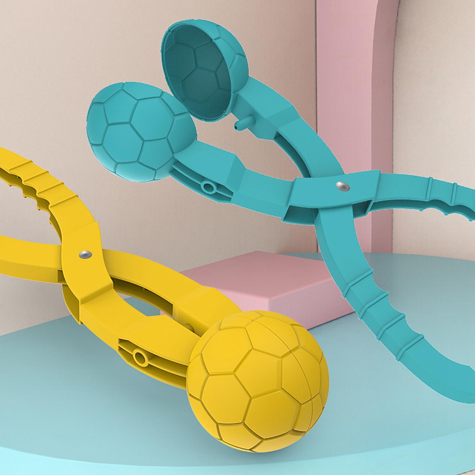 

Snowball Maker Happy Winter Outdoor Snow Toys у формі сніговиків, інструмент для створення сніжок синій