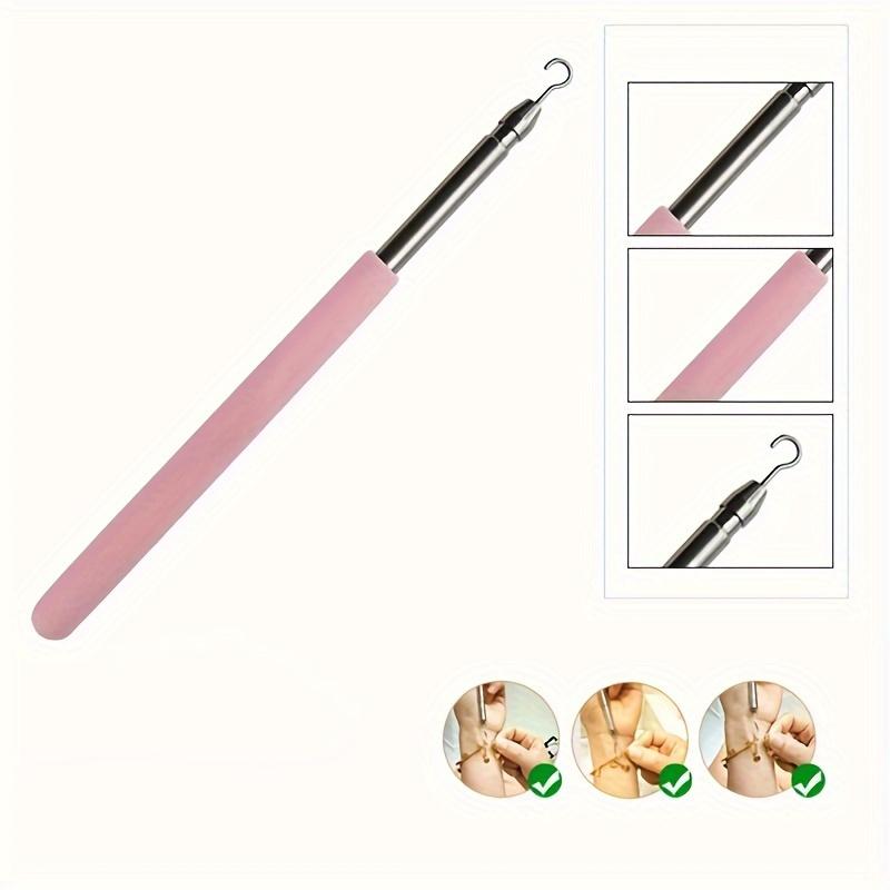 1 Stück Schmuck- & Ketten-Tragehilfe Stab Armbandverschluss Helfer Werkzeug Robuster Metallhaken Einfache Schmuckanwendung