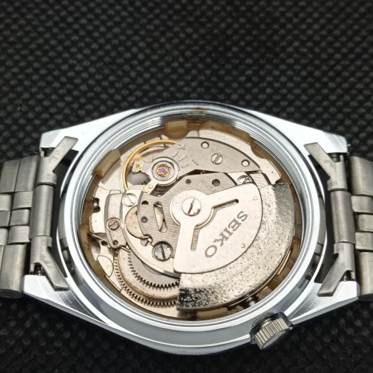 RELÓGIO MASCULINO VINTAGE SEIKO 5 AUTOMÁTICO 6349A JAPONÊS RECONDICIONADO a318895-2 Seiko-a318895