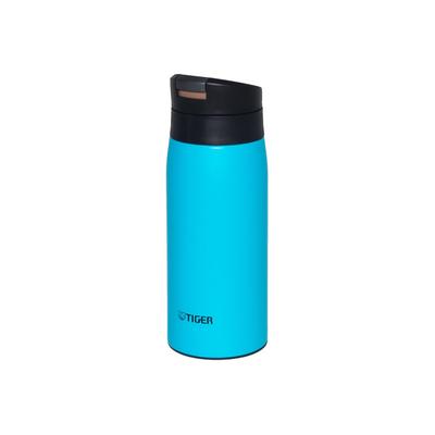 Tiger Thermos 350ml Hot Water OK One PushBottle Easy To Use with One Hand Mug Thermal Insulation Light Blue MCX-N035AL