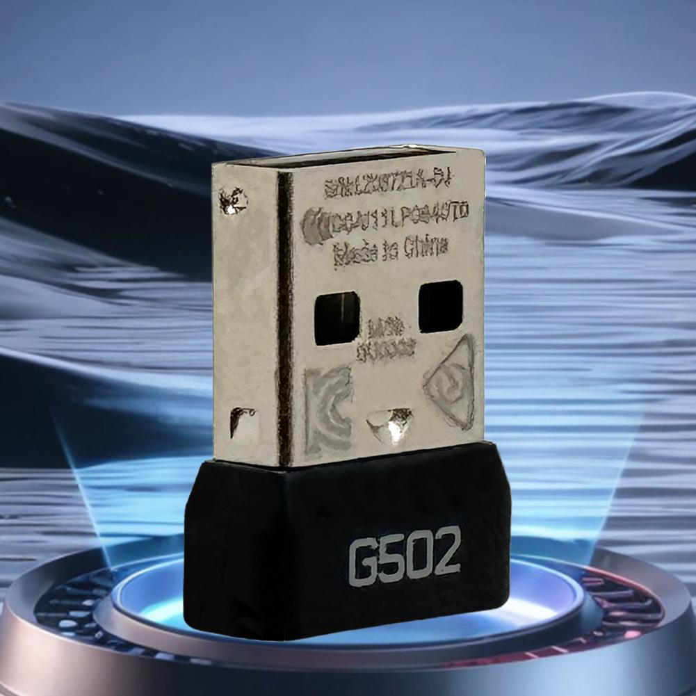 USB Mouse Receiver Adapter Portable USB Dongle Mouse Receiver Adapter USB Receiver Dongle Plug for Logitech G502 Mouse