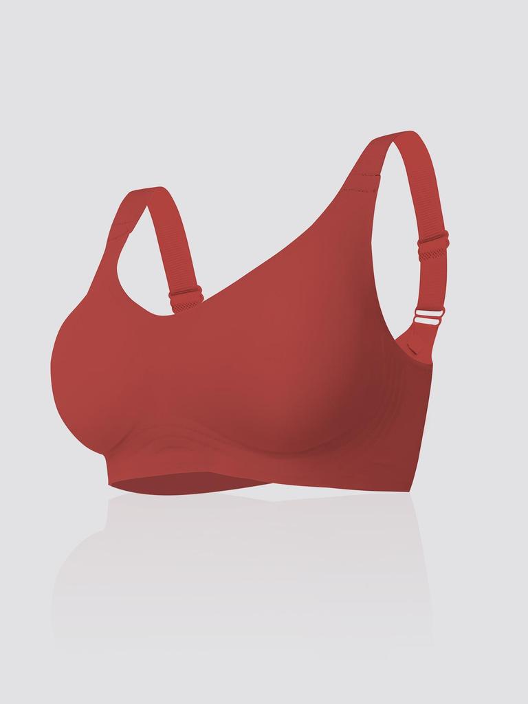 Seamless Wireless Women's Underwear with Removable Pads, European and American Sizes