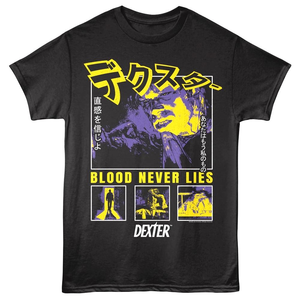 Dexter Japanese Storyboard Men T Shirt L