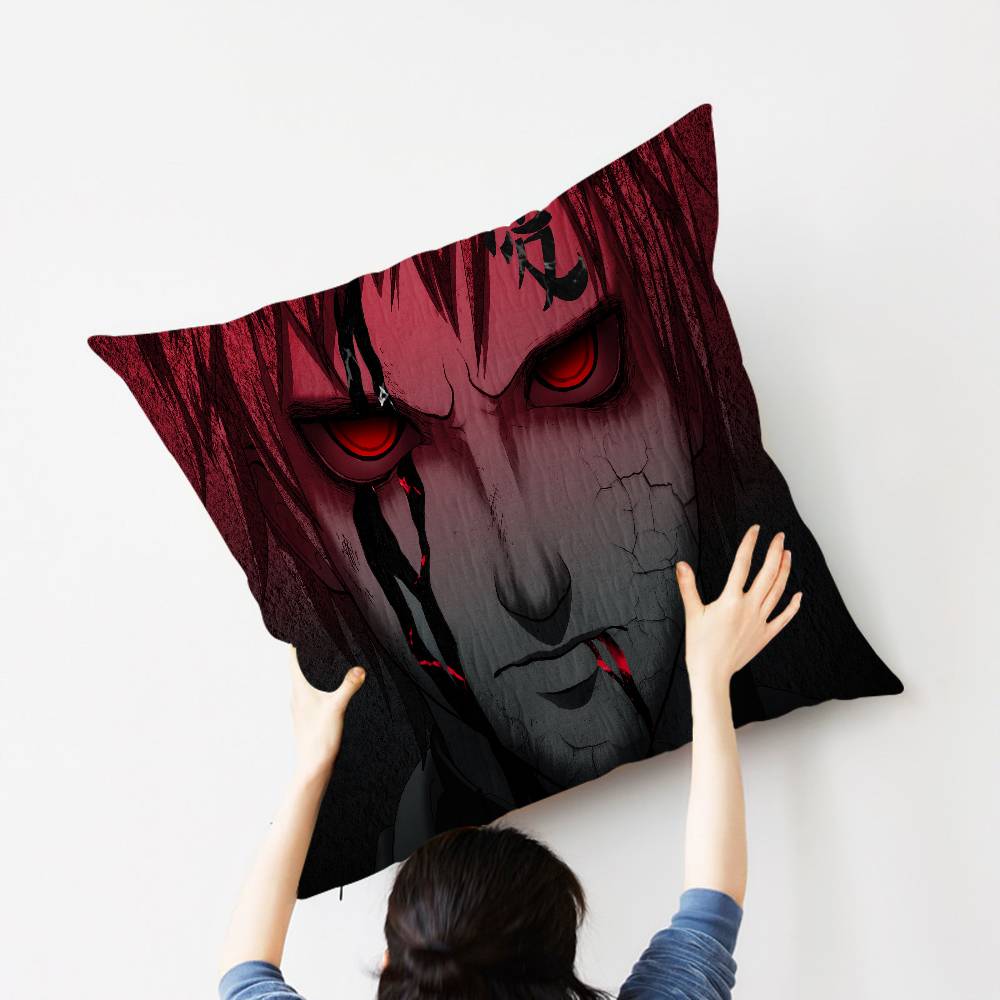 Anime G-Gaara Pillow Gift Home Office Decoration Bedroom Sofa Car Cushion Cover case 45x45