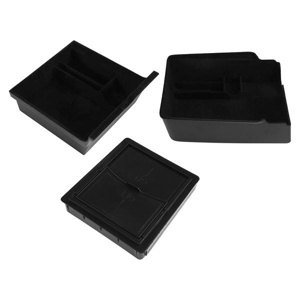 Tesla Model 3/Y Armrest Private Storage Boxes (Set of 3) None