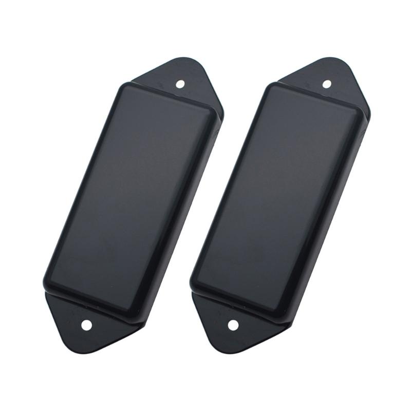 P90 Type 6 String Pickup Cover Suitable for Guitars High Durability ABS Simple Assembly Dust and Humidity Protection