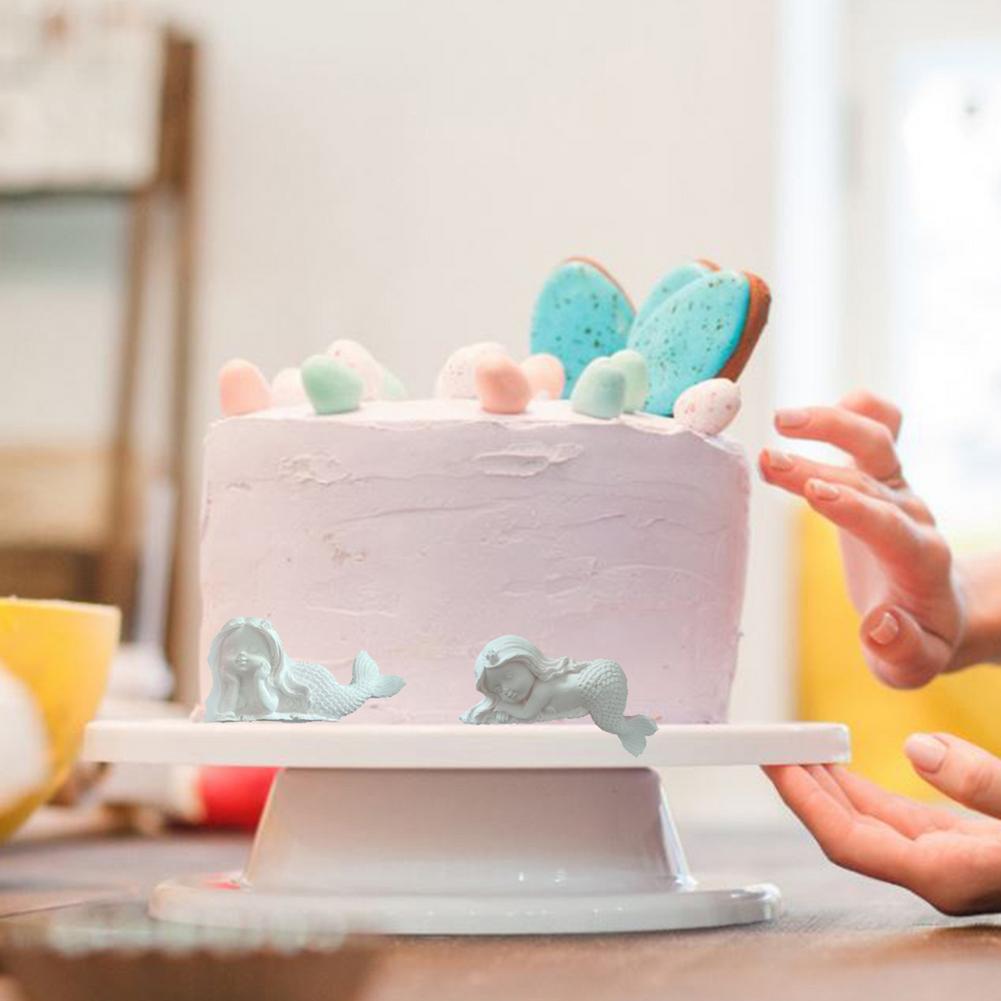 1PCS Mermaid Tail Fondant Mold Silicone Mold Chocolate Candy Molds Sea Kitchen Baking Tools Decorating Baking Tools 45a