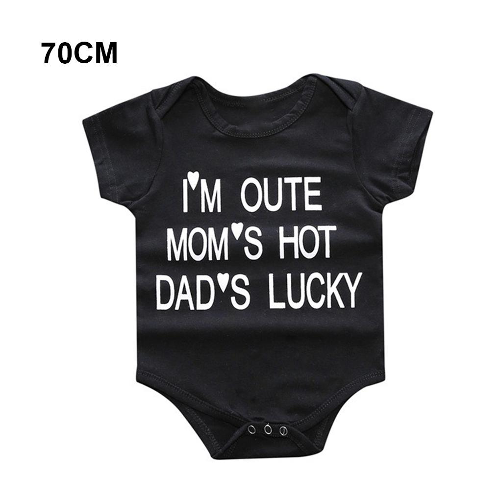 Baby T-shirt Outfit Infant Jumpsuit Hot Weather Newborn Bodysuit Girls