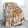 Sloth Print Throw Blanket Smooth and Soft Blanket Teens Adult for Sofa Chair Bed Office Travelling Camping Birthday Gift Blanket