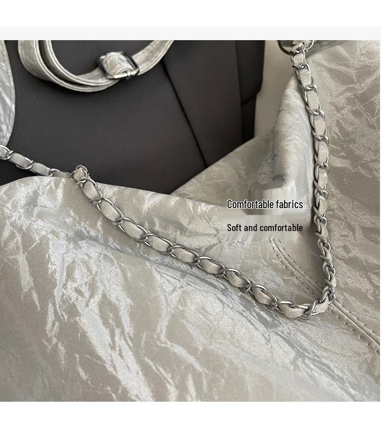 Urban Minimalist Large-Capacity Commuter Shoulder Bag for College Students - High-Quality Crossbody Bag