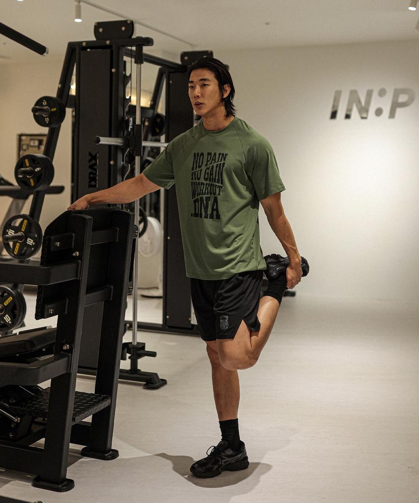 WORKOUT DNA Hylus Modal Gym Short Sleeve T-Shirt T040