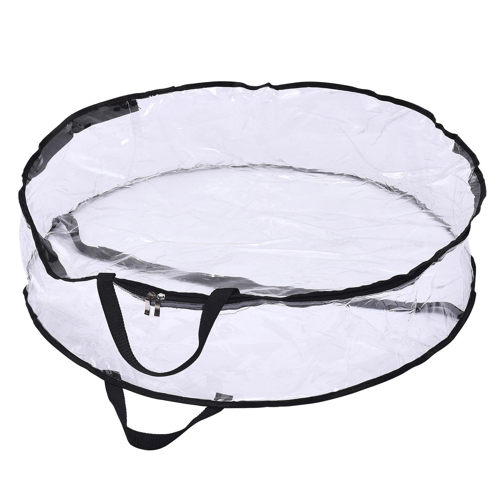 

Wreath Bag Wreath Storage Bag Large Capacity Reinforced Decorative Wreath Storage Bag Storage Container Wreath Storage Container 24-inc