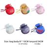 Embroidery Sachet Drawstring Jewelry Gifts Bag Home Office Living Room Hanging Car Rear Review Decoration Pendant