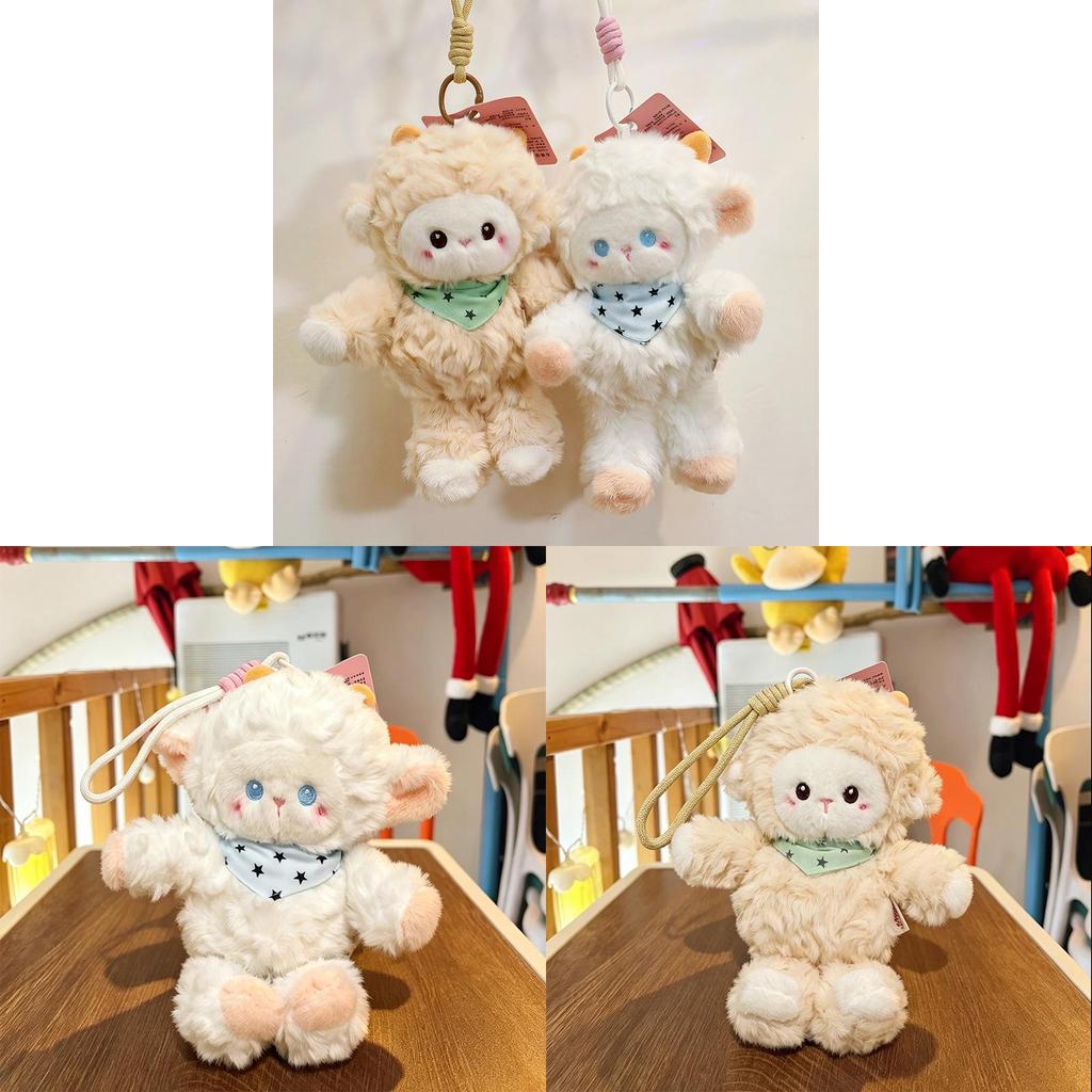 Plush Sheep Keychain Cartoon Soft Toy For Kids And Adults Gift