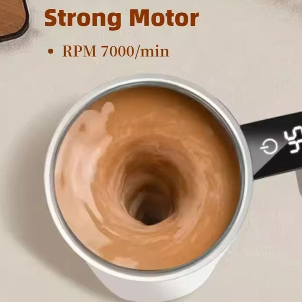 With Cover Mini Electric Coffee Cup Rotating Blender Auto Stirring Cup Water Cups  for Coffee/Milk