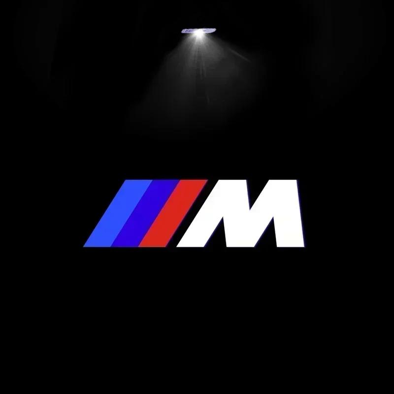 Luz Projetora de Logo de Porta de Carro LED Para BMW Série 1 3 4 5 6 7 X1 X3 E90 E60 F30 F10 F20 E87 E92 X5 E70 E91 G30 F31 F11 Acessórios